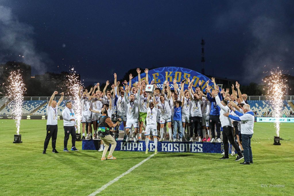 FC Prishtina e fiton Kupën e Kosovës për herë të tetë